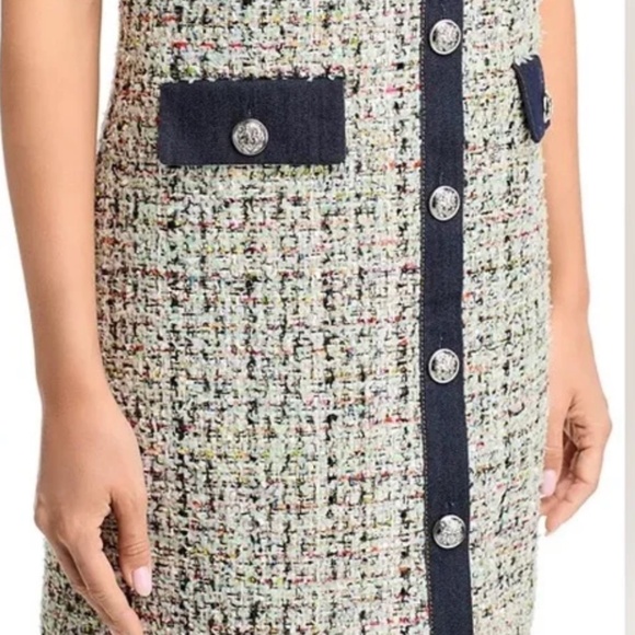 Cinq a Sept Anya Boucle Pammy Dress Size 2 NWT - Picture 4 of 4